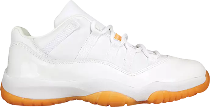 Кроссовки Wmns Air Jordan 11 Retro Low Citrus 2001, белый