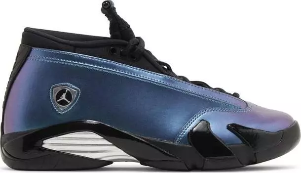 Кроссовки Wmns Air Jordan 14 Retro Low 'Love Letter', бирюзовый