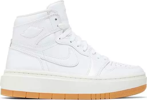 Кроссовки Wmns Air Jordan 1 Elevate High SE 'White Gum', белый