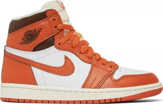 Кроссовки Wmns Air Jordan 1 High OG Starfish, оранжевый