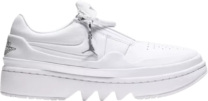 Кроссовки Wmns Air Jordan 1 Jester XX Low White, белый