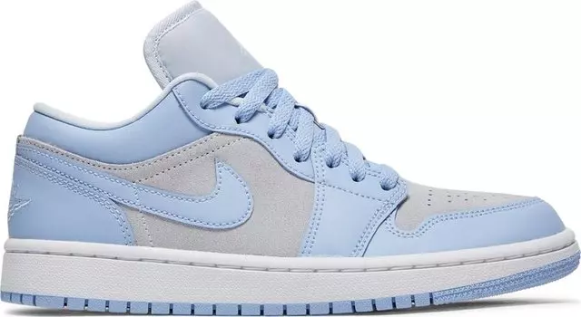 Кроссовки Wmns Air Jordan 1 Low Aluminum, серый