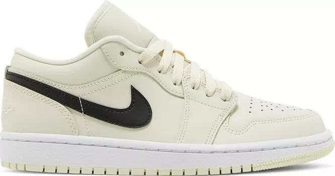 Кроссовки Wmns Air Jordan 1 Low Coconut Milk, кремовый