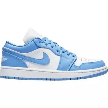 Кроссовки WMNS Air Jordan 1 Low, цвет Blau/Blau/Wei