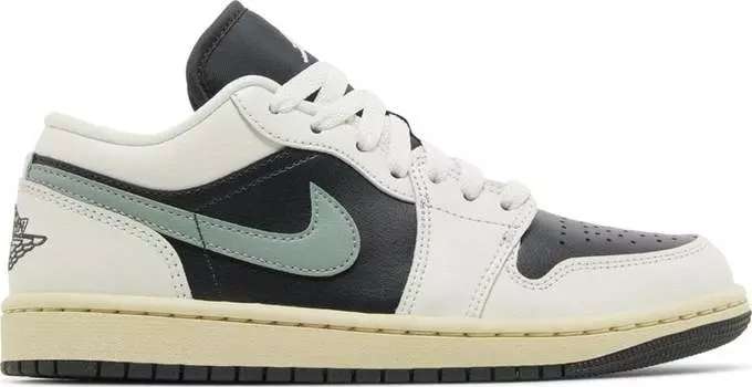 Кроссовки Wmns Air Jordan 1 Low 'Jade Smoke', черный