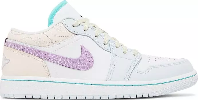 Кроссовки Wmns Air Jordan 1 Low 'Multi-Color Sashiko', разноцветный