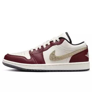Кроссовки WMNS AIR JORDAN 1 LOW SE YEAR OF THE DRAGON Jordan, цвет Sail/Metallic Gold