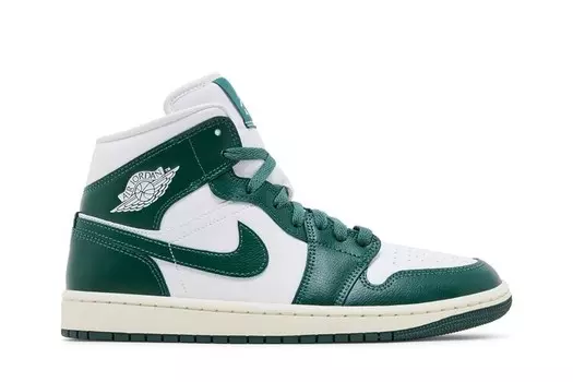 Кроссовки Wmns Air Jordan 1 Mid, цвет Oxidized Green