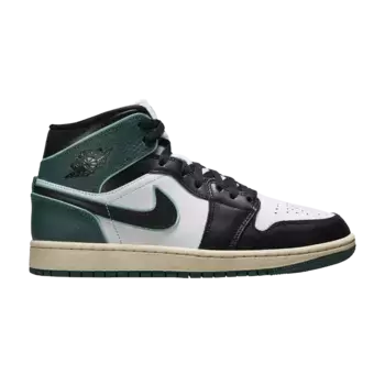 Кроссовки Wmns Air Jordan 1 Mid, цвет Oxidized Green