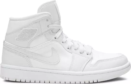 Кроссовки Wmns Air Jordan 1 Mid Spruce Aura, зеленый