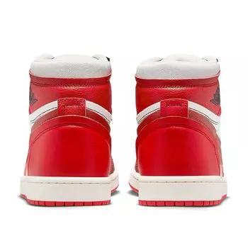 Кроссовки WMNS AIR JORDAN 1 MM HIGH Jordan, цвет Rot/Schwarz/Weiss