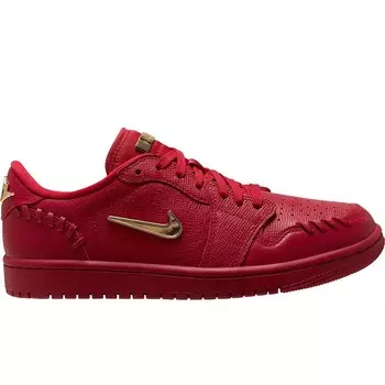 Кроссовки WMNS Air Jordan 1 ММ Low, цвет Rot/Metallic Gold