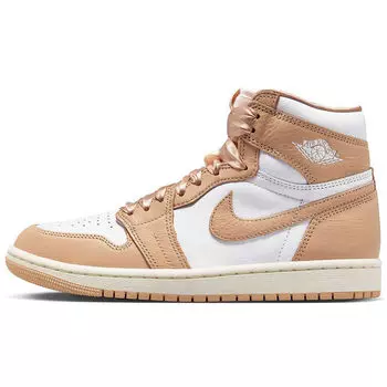 Кроссовки WMNS AIR JORDAN 1 RETRO HI OG Jordan, цвет Praline/Wei/Beige