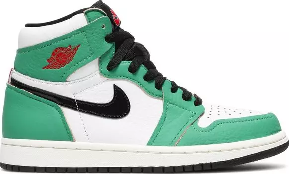 Кроссовки Wmns Air Jordan 1 Retro High OG Lucky Green, зеленый