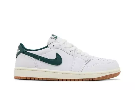 Кроссовки Wmns Air Jordan 1 Retro Low OG, цвет Oxidized Green