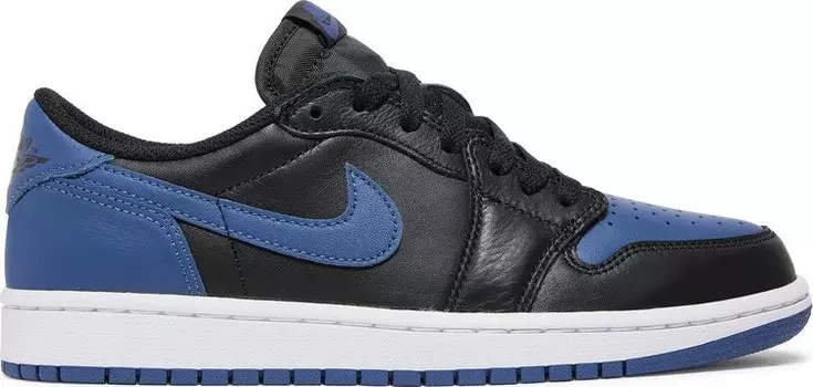 Кроссовки Wmns Air Jordan 1 Retro Low OG Mystic Navy, черный