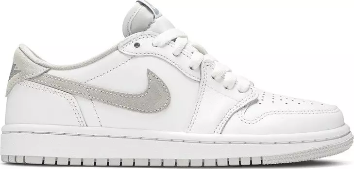 Кроссовки Wmns Air Jordan 1 Retro Low OG Neutral Grey 2021, белый