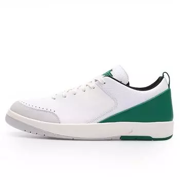 Кроссовки WMNS Air Jordan 2 Retro Low SE x NINA CHANEL Jordan, цвет White/Malachite-Neutral Grey-Sail