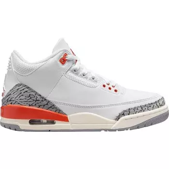 Кроссовки WMNS Air Jordan 3 Retro Georgia Peach, цвет Wei/Rosa/Beige/Zement Grau/Grau