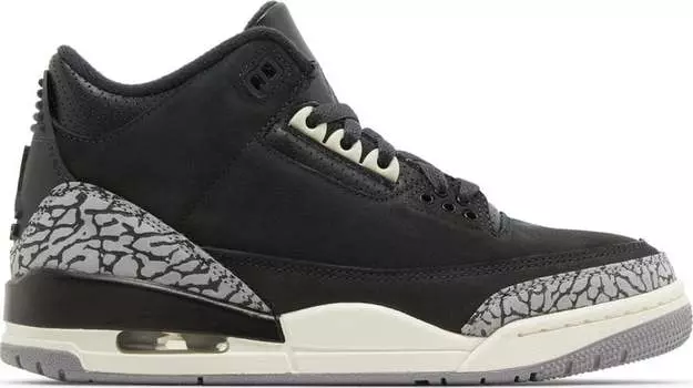 Кроссовки Wmns Air Jordan 3 Retro 'Off Noir', черный