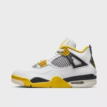 Кроссовки WMNS Air Jordan 4 Retro JORDAN, цвет white/coconut milk/vivid sulfu