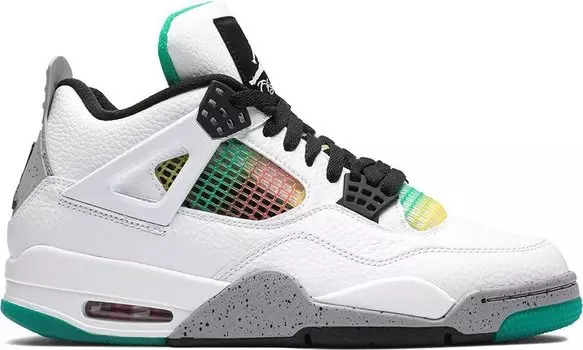 Кроссовки Wmns Air Jordan 4 Retro Rasta, белый