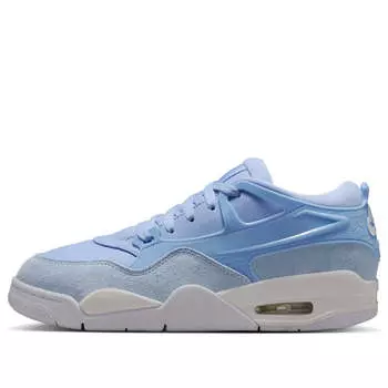 Кроссовки (WMNS) Air Jordan 4 RM 'Aluminum White', синий