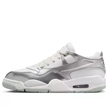 Кроссовки (WMNS) Air Jordan 4 RM 'Chrome', серебряный