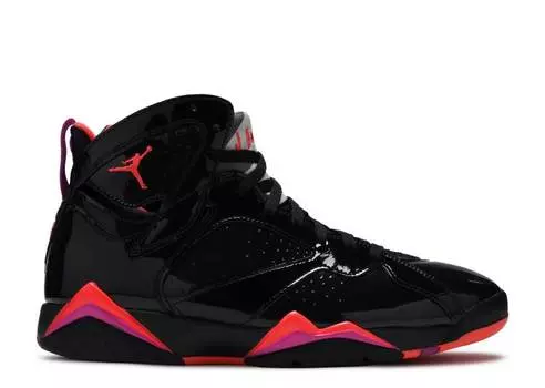 Кроссовки WMNS AIR JORDAN 7 RETRO 'BLACK GLOSS', черный