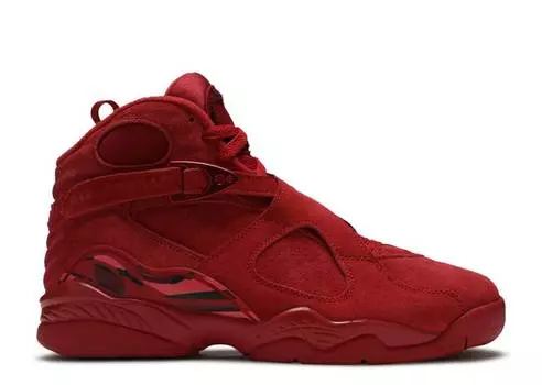 Кроссовки WMNS AIR JORDAN 8 RETRO 'VALENTINE'S DAY', красный