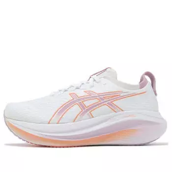 Кроссовки (WMNS) ASICS Gel-Nimbus 27 Wide 'White Light Ube', белый