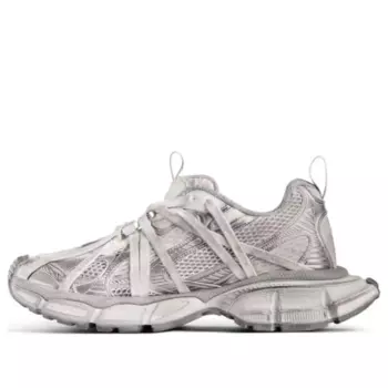 Кроссовки (WMNS) Balenciaga 3XL Extreme Laces Sneakers 'Silver', серебряный
