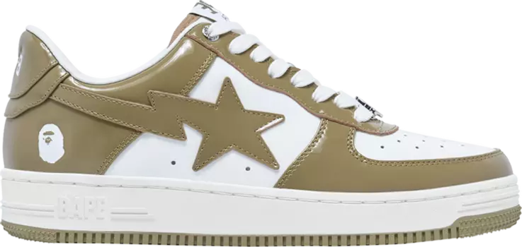 Кроссовки Wmns Bapesta #5 Beige, коричневый