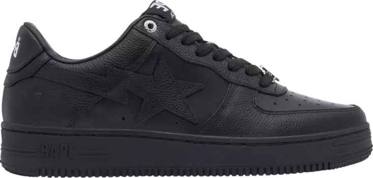 Кроссовки Wmns Bapesta #6 'Black', черный