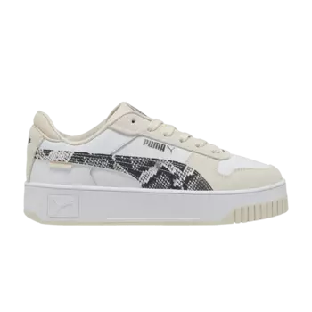 Кроссовки Wmns Carina Street 'Snake Chic', белый