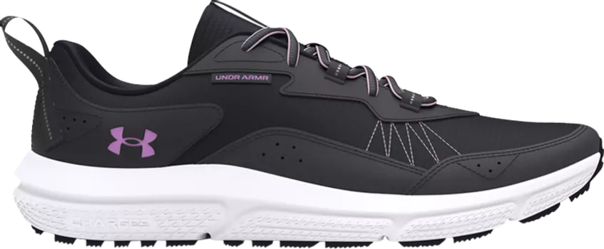 Кроссовки Wmns Charged Verssert 2 'Black Provence Purple', черный