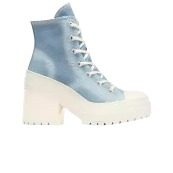 Кроссовки Wmns Chuck 70 De Luxe Heel High, цвет Distressed Navy Denim