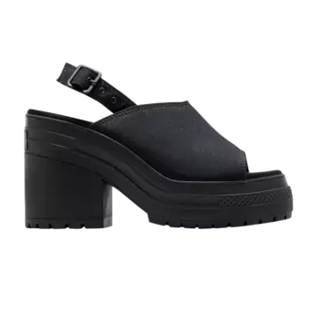 Кроссовки Wmns Chuck 70 De Luxe Heel Platform Sandal 'Triple Black', черный