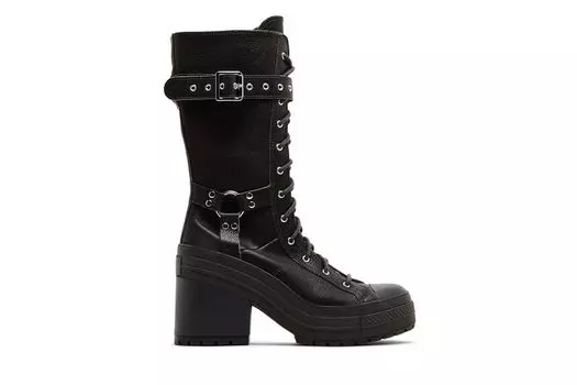 Кроссовки Wmns Chuck 70 De Luxe Heel XX Platform High 'Mudguard Buckles', коричневый