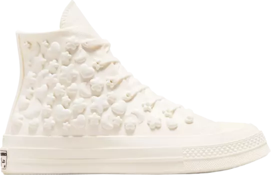 Кроссовки Wmns Chuck 70 High '3D Charms', кремовый