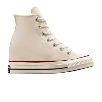 Кроссовки Wmns Chuck 70 Wedge Platform High 'Egret', кремовый