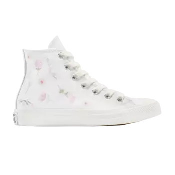 Кроссовки Wmns Chuck Taylor All Star High 'Embroidered Flowers', белый
