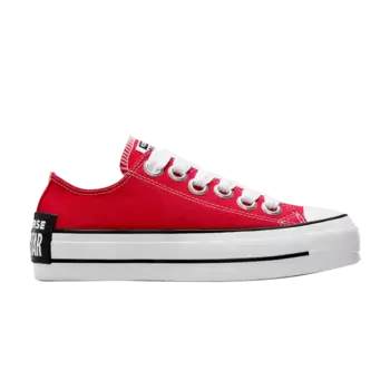 Кроссовки Wmns Chuck Taylor All Star Lift Platform Low, цвет Sketch - Red