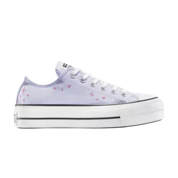 Кроссовки Wmns Chuck Taylor All Star Lift Platform Low 'Celestial', фиолетовый