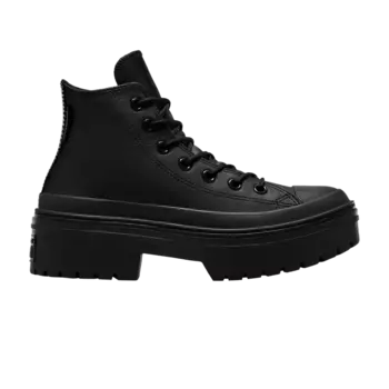 Кроссовки Wmns Chuck Taylor All Star Lugged Heel Platform Waterproof High 'Triple Black', черный