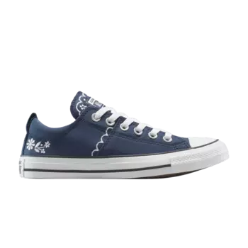 Кроссовки Wmns Chuck Taylor All Star Madison Low 'Embroidered Flowers', синий