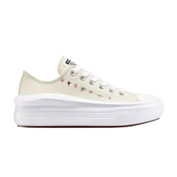 Кроссовки Wmns Chuck Taylor All Star Move Platform Low 'Celestial', кремовый