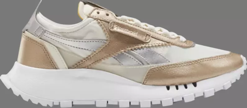 Кроссовки wmns classic leather legacy 'champagne silver' Reebok, пломбир