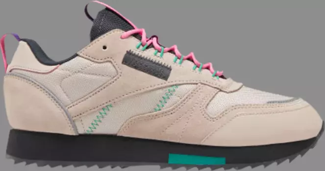 Кроссовки wmns classic leather ripple trail 'buff' Reebok, загар