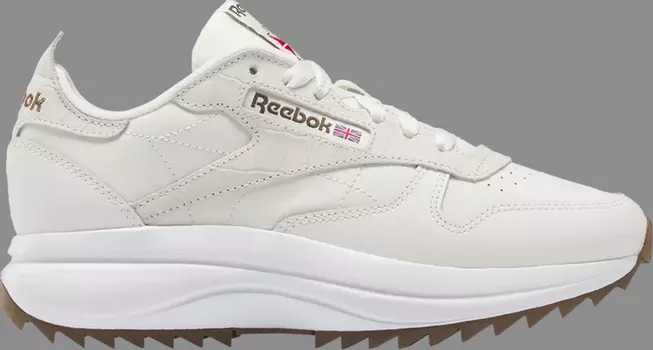 Кроссовки wmns classic leather sp extra 'animal print - chalk white' Reebok, пломбир